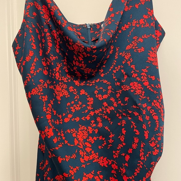 Renamed | Floral Midi Dress with Slit (S) - Picture 3 of 3